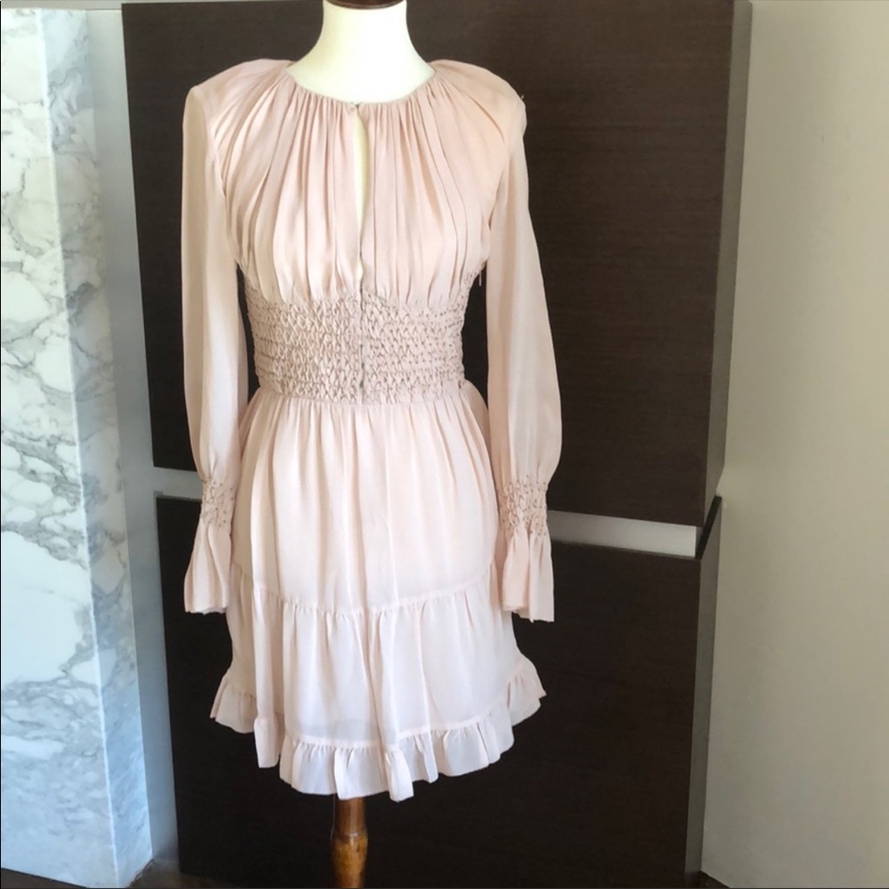 Intermix Blush Pink Ruffle dress Size Small